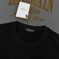 Cheap Balmain T-Shirts Short Sleeved For Men #1430383 Replica Wholesale [$76.00 USD] [ITEM#1430383] on Replica Balmain T-Shirts
