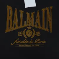 Cheap Balmain T-Shirts Short Sleeved For Men #1430383 Replica Wholesale [$76.00 USD] [ITEM#1430383] on Replica Balmain T-Shirts