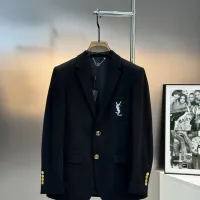 Cheap Yves Saint Laurent YSL Jackets Long Sleeved For Men #1430413 Replica Wholesale [$130.00 USD] [ITEM#1430413] on Replica Yves Saint Laurent YSL Jackets