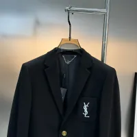 Cheap Yves Saint Laurent YSL Jackets Long Sleeved For Men #1430413 Replica Wholesale [$130.00 USD] [ITEM#1430413] on Replica Yves Saint Laurent YSL Jackets