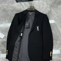 Cheap Yves Saint Laurent YSL Jackets Long Sleeved For Men #1430413 Replica Wholesale [$130.00 USD] [ITEM#1430413] on Replica Yves Saint Laurent YSL Jackets