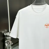 Cheap Hermes T-Shirts Short Sleeved For Men #1430440 Replica Wholesale [$56.00 USD] [ITEM#1430440] on Replica Hermes T-Shirts