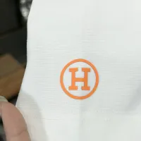 Cheap Hermes T-Shirts Short Sleeved For Men #1430440 Replica Wholesale [$56.00 USD] [ITEM#1430440] on Replica Hermes T-Shirts