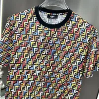 Cheap Fendi T-Shirts Short Sleeved For Men #1430475 Replica Wholesale [$64.00 USD] [ITEM#1430475] on Replica Fendi T-Shirts