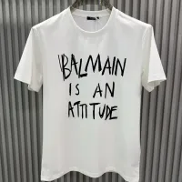 Cheap Balmain T-Shirts Short Sleeved For Unisex #1430505 Replica Wholesale [$72.00 USD] [ITEM#1430505] on Replica Balmain T-Shirts
