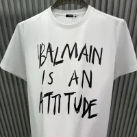 Cheap Balmain T-Shirts Short Sleeved For Unisex #1430505 Replica Wholesale [$72.00 USD] [ITEM#1430505] on Replica Balmain T-Shirts