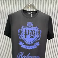 Cheap Balmain T-Shirts Short Sleeved For Unisex #1430519 Replica Wholesale [$72.00 USD] [ITEM#1430519] on Replica Balmain T-Shirts