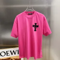 Cheap Chrome Hearts T-Shirts Short Sleeved For Unisex #1430586 Replica Wholesale [$38.00 USD] [ITEM#1430586] on Replica Chrome Hearts T-Shirts