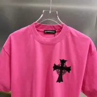 Cheap Chrome Hearts T-Shirts Short Sleeved For Unisex #1430586 Replica Wholesale [$38.00 USD] [ITEM#1430586] on Replica Chrome Hearts T-Shirts