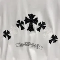 Cheap Chrome Hearts T-Shirts Short Sleeved For Unisex #1430589 Replica Wholesale [$38.00 USD] [ITEM#1430589] on Replica Chrome Hearts T-Shirts