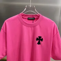 Cheap Chrome Hearts T-Shirts Short Sleeved For Unisex #1430592 Replica Wholesale [$38.00 USD] [ITEM#1430592] on Replica Chrome Hearts T-Shirts