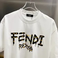 Cheap Fendi T-Shirts Short Sleeved For Unisex #1430615 Replica Wholesale [$38.00 USD] [ITEM#1430615] on Replica Fendi T-Shirts