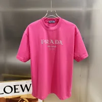 Cheap Prada T-Shirts Short Sleeved For Unisex #1430620 Replica Wholesale [$38.00 USD] [ITEM#1430620] on Replica Prada T-Shirts