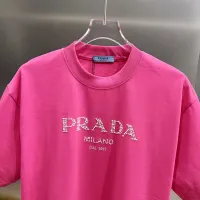 Cheap Prada T-Shirts Short Sleeved For Unisex #1430620 Replica Wholesale [$38.00 USD] [ITEM#1430620] on Replica Prada T-Shirts