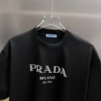 Cheap Prada T-Shirts Short Sleeved For Unisex #1430622 Replica Wholesale [$38.00 USD] [ITEM#1430622] on Replica Prada T-Shirts