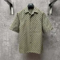 Cheap Gucci Shirts Short Sleeved For Unisex #1430674 Replica Wholesale [$76.00 USD] [ITEM#1430674] on Replica Gucci Shirts