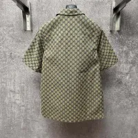 Cheap Gucci Shirts Short Sleeved For Unisex #1430674 Replica Wholesale [$76.00 USD] [ITEM#1430674] on Replica Gucci Shirts