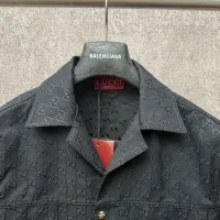 Cheap Gucci Shirts Short Sleeved For Unisex #1430676 Replica Wholesale [$76.00 USD] [ITEM#1430676] on Replica Gucci Shirts