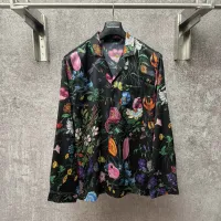 Cheap Gucci Shirts Long Sleeved For Unisex #1430683 Replica Wholesale [$80.00 USD] [ITEM#1430683] on Replica Gucci Shirts