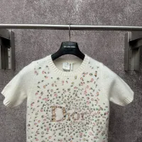 Cheap Christian Dior T-Shirts Short Sleeved For Women #1430691 Replica Wholesale [$92.00 USD] [ITEM#1430691] on Replica Christian Dior T-Shirts