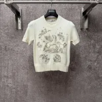 Cheap Christian Dior T-Shirts Short Sleeved For Women #1430692 Replica Wholesale [$92.00 USD] [ITEM#1430692] on Replica Christian Dior T-Shirts