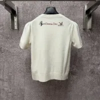 Cheap Christian Dior T-Shirts Short Sleeved For Women #1430693 Replica Wholesale [$80.00 USD] [ITEM#1430693] on Replica Christian Dior T-Shirts