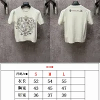 Cheap Christian Dior T-Shirts Short Sleeved For Women #1430693 Replica Wholesale [$80.00 USD] [ITEM#1430693] on Replica Christian Dior T-Shirts