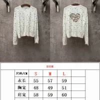 Cheap Christian Dior Sweaters Long Sleeved For Women #1430698 Replica Wholesale [$98.00 USD] [ITEM#1430698] on Replica Christian Dior Sweaters