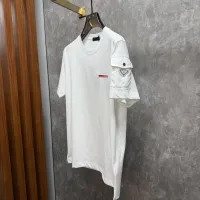 Cheap Prada T-Shirts Short Sleeved For Men #1430710 Replica Wholesale [$88.00 USD] [ITEM#1430710] on Replica Prada T-Shirts