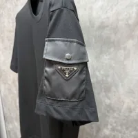 Cheap Prada T-Shirts Short Sleeved For Men #1430712 Replica Wholesale [$88.00 USD] [ITEM#1430712] on Replica Prada T-Shirts