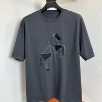 Cheap Hermes T-Shirts Short Sleeved For Men #1430717 Replica Wholesale [$72.00 USD] [ITEM#1430717] on Replica Hermes T-Shirts