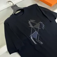 Cheap Hermes T-Shirts Short Sleeved For Men #1430719 Replica Wholesale [$72.00 USD] [ITEM#1430719] on Replica Hermes T-Shirts