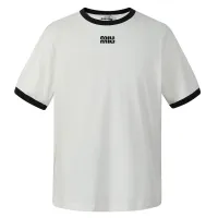Cheap MIU MIU T-Shirts Short Sleeved For Unisex #1430728 Replica Wholesale [$52.00 USD] [ITEM#1430728] on Replica MIU MIU T-Shirts