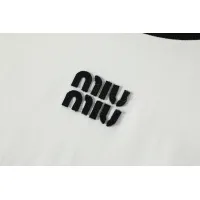 Cheap MIU MIU T-Shirts Short Sleeved For Unisex #1430728 Replica Wholesale [$52.00 USD] [ITEM#1430728] on Replica MIU MIU T-Shirts