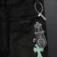 Cheap Chrome Hearts Jeans For Men #1430743 Replica Wholesale [$48.00 USD] [ITEM#1430743] on Replica Chrome Hearts Jeans