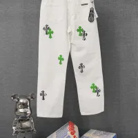 Cheap Chrome Hearts Jeans For Men #1430748 Replica Wholesale [$48.00 USD] [ITEM#1430748] on Replica Chrome Hearts Jeans