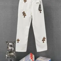 Cheap Chrome Hearts Jeans For Men #1430752 Replica Wholesale [$48.00 USD] [ITEM#1430752] on Replica Chrome Hearts Jeans