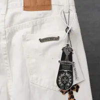 Cheap Chrome Hearts Jeans For Men #1430752 Replica Wholesale [$48.00 USD] [ITEM#1430752] on Replica Chrome Hearts Jeans