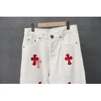 Cheap Chrome Hearts Jeans For Men #1430753 Replica Wholesale [$48.00 USD] [ITEM#1430753] on Replica Chrome Hearts Jeans