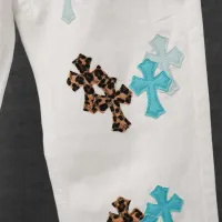 Cheap Chrome Hearts Jeans For Men #1430765 Replica Wholesale [$52.00 USD] [ITEM#1430765] on Replica Chrome Hearts Jeans