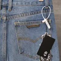 Cheap Chrome Hearts Jeans For Men #1430767 Replica Wholesale [$52.00 USD] [ITEM#1430767] on Replica Chrome Hearts Jeans