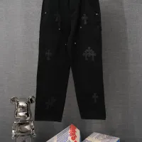 Cheap Chrome Hearts Jeans For Men #1430768 Replica Wholesale [$52.00 USD] [ITEM#1430768] on Replica Chrome Hearts Jeans