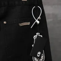 Cheap Chrome Hearts Jeans For Men #1430768 Replica Wholesale [$52.00 USD] [ITEM#1430768] on Replica Chrome Hearts Jeans