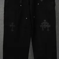 Cheap Chrome Hearts Jeans For Men #1430768 Replica Wholesale [$52.00 USD] [ITEM#1430768] on Replica Chrome Hearts Jeans