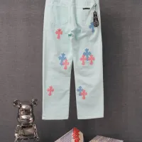 Cheap Chrome Hearts Jeans For Men #1430769 Replica Wholesale [$52.00 USD] [ITEM#1430769] on Replica Chrome Hearts Jeans
