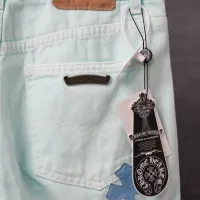 Cheap Chrome Hearts Jeans For Men #1430769 Replica Wholesale [$52.00 USD] [ITEM#1430769] on Replica Chrome Hearts Jeans