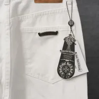 Cheap Chrome Hearts Jeans For Men #1430771 Replica Wholesale [$52.00 USD] [ITEM#1430771] on Replica Chrome Hearts Jeans