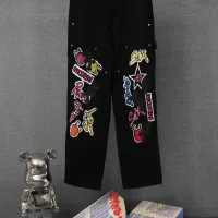 Cheap Chrome Hearts Jeans For Men #1430772 Replica Wholesale [$52.00 USD] [ITEM#1430772] on Replica Chrome Hearts Jeans