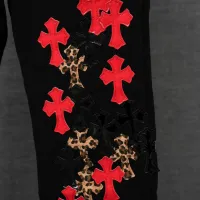 Cheap Chrome Hearts Jeans For Men #1430773 Replica Wholesale [$52.00 USD] [ITEM#1430773] on Replica Chrome Hearts Jeans