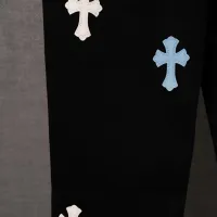 Cheap Chrome Hearts Jeans For Men #1430774 Replica Wholesale [$52.00 USD] [ITEM#1430774] on Replica Chrome Hearts Jeans